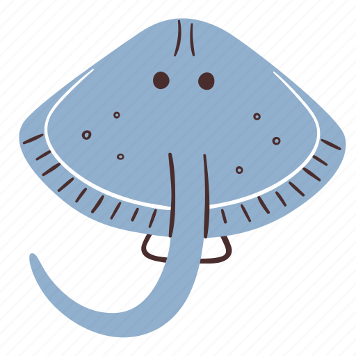 Stingray, sea, animal, seafood, restaurant, cooking icon - Download on Iconfinder