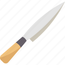 knife, sashimi, blade, sharp, cooking