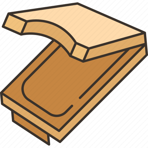 Oyster, shucking, clamp, wood, opener icon - Download on Iconfinder