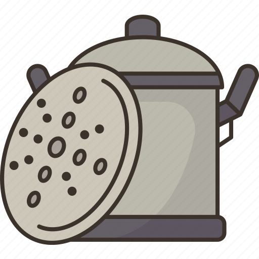 Steamer, pot, cooking, kitchen, seafood icon - Download on Iconfinder