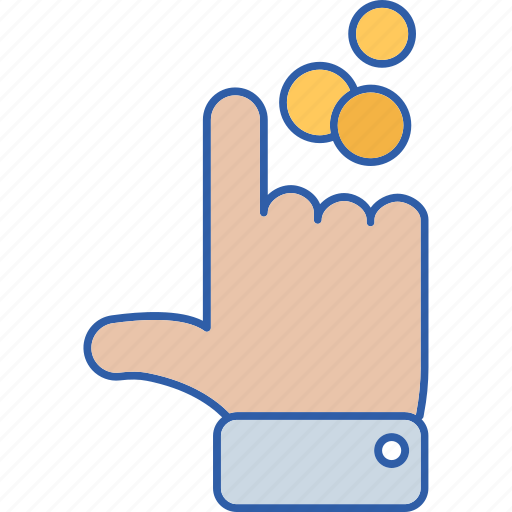 Click, instant payment, one touch, pay, hand icon - Download on Iconfinder