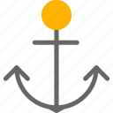 port, anchor, ship