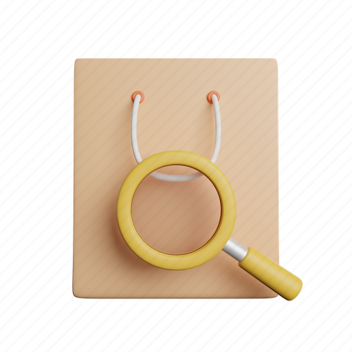 Search, product, front, shopping, magnifier, package icon - Download on Iconfinder