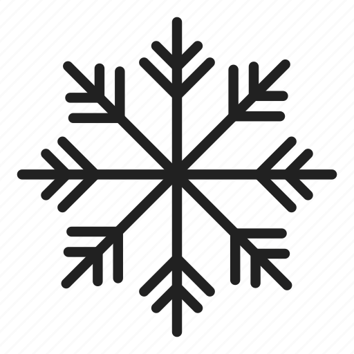 Snowflake, snow, snowfall, winter icon - Download on Iconfinder