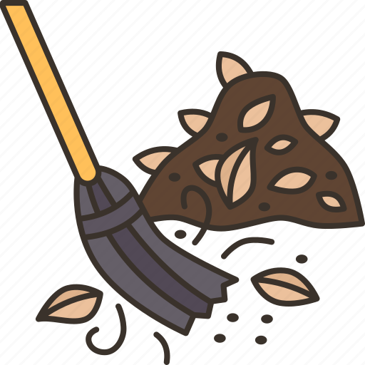 Foliage, sweeping, gardening, yard, outdoors icon - Download on Iconfinder