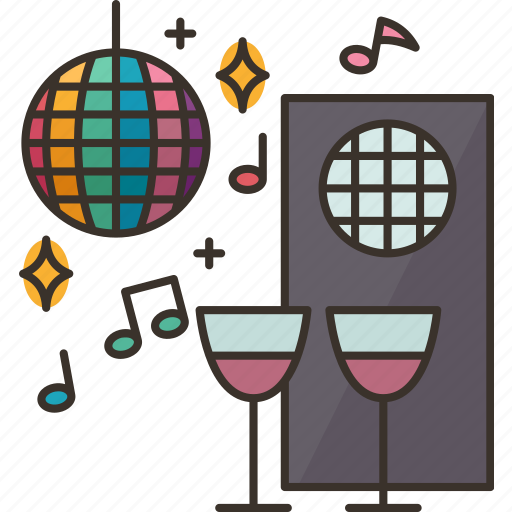 Nightclub, party, disco, event, entertainment icon - Download on Iconfinder