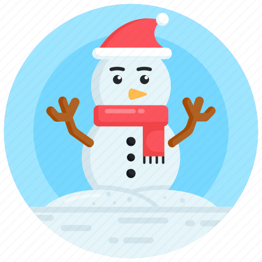 Iceman, snowman, snow sculpture, mantle of snow, snowperson icon - Download on Iconfinder