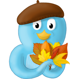 Bird, fall, leaves icon - Free download on Iconfinder