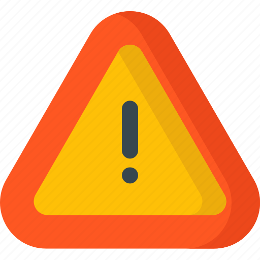 Warning, alert, attention, caution, danger, error, exclamation icon - Download on Iconfinder