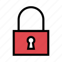 lock, padlock, password, protection, security
