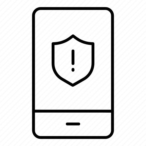 Alert, error, mobile, phone, warning icon - Download on Iconfinder