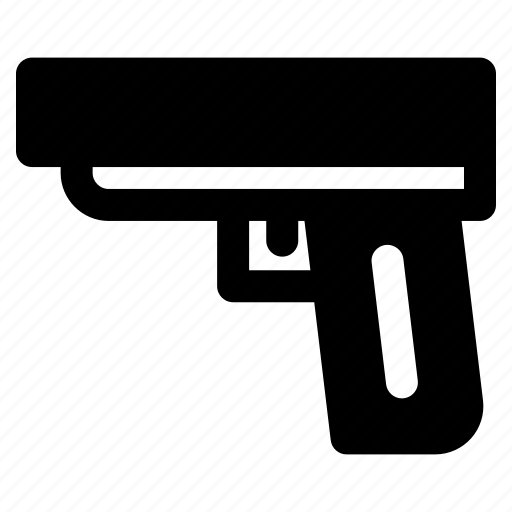 Security, gun, pistol, military, weapon icon - Download on Iconfinder
