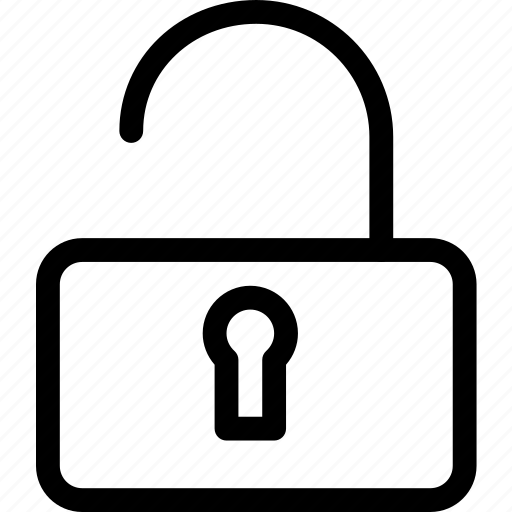 Key, lock, locket, plain, unlocked icon - Download on Iconfinder
