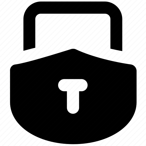 Lock, login, padlock, password, privacy, security, shield shape icon - Download on Iconfinder