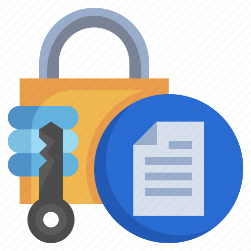 Note, padlock, protect, interface, secure icon - Download on Iconfinder