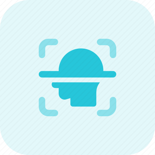 Head, scanning, web, security icon - Download on Iconfinder