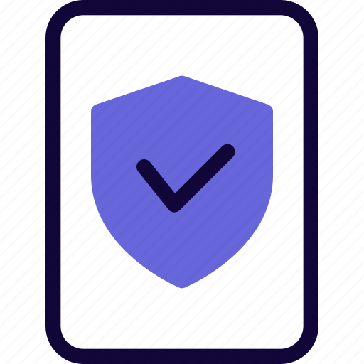 File, check, protection, security icon - Download on Iconfinder