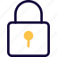 lock, security, web, key 
