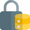 database, lock, web, apps, security
