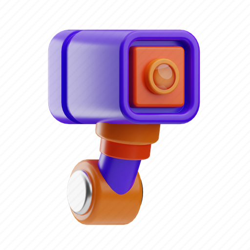 Cctv, camera 3D illustration - Download on Iconfinder