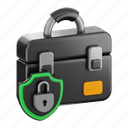 security, lock, database, technology, protection, safety, shield, password, bag