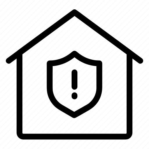 Alert, building, home, house, property, warning icon - Download on Iconfinder
