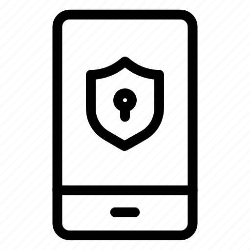 Lock, mobile, password, phone, protection, security, shield icon - Download on Iconfinder