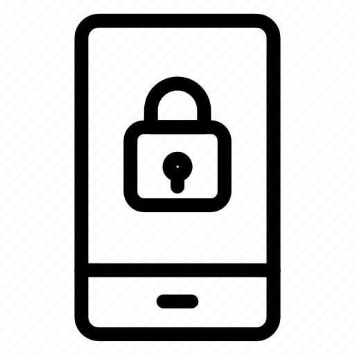 Lock, mobile, password, protection, security icon - Download on Iconfinder