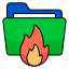 burn, folder, portfolio, document, case, file, bunder 
