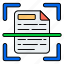 file, scan, document, paper, sheet, page 