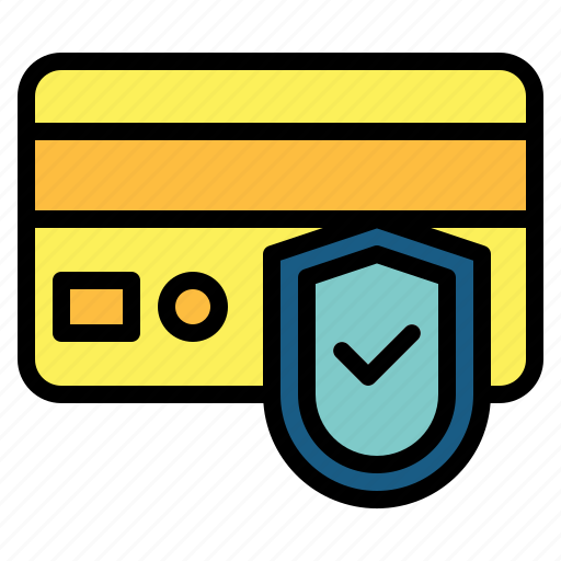Card, payment, secure, security, shield icon - Download on Iconfinder