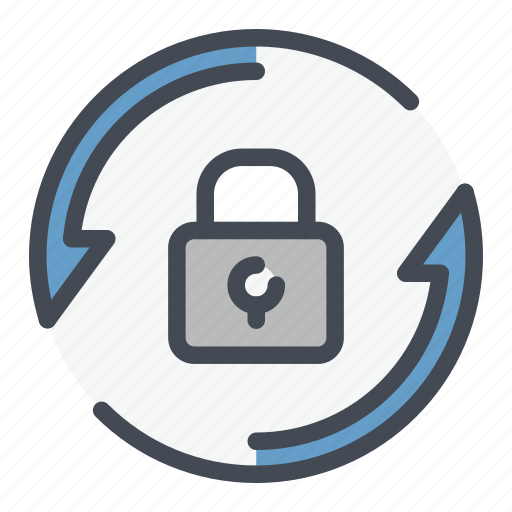 Change, lock, padlock, password, protection, security, update icon - Download on Iconfinder