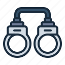 handcuffs, police, security, safety, protection