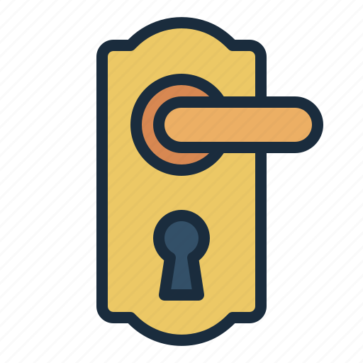 Door, lock, security, safety, protection icon - Download on Iconfinder