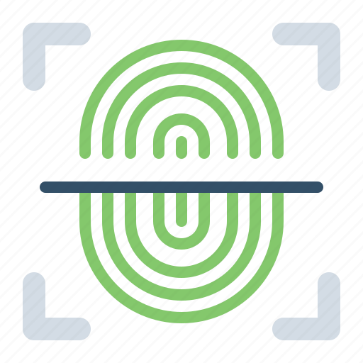 Fingerprint, scan, security, safety, protection icon - Download on Iconfinder