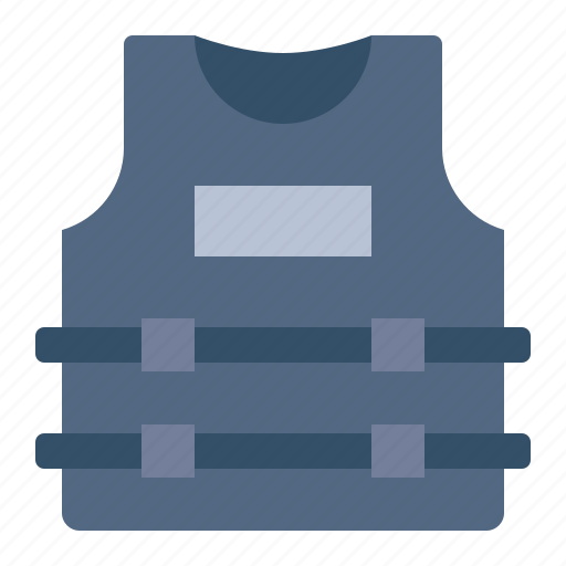 Vest, police, security, safety, protection icon - Download on Iconfinder