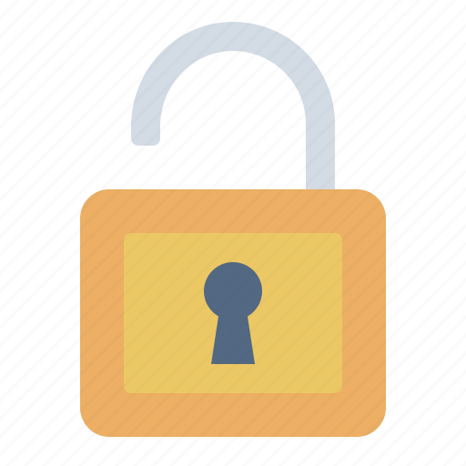 Unlock, padlock, security, safety, protection icon - Download on Iconfinder