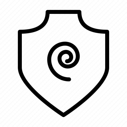 Fingerprint, protection, safety, secure, security, shield icon - Download on Iconfinder