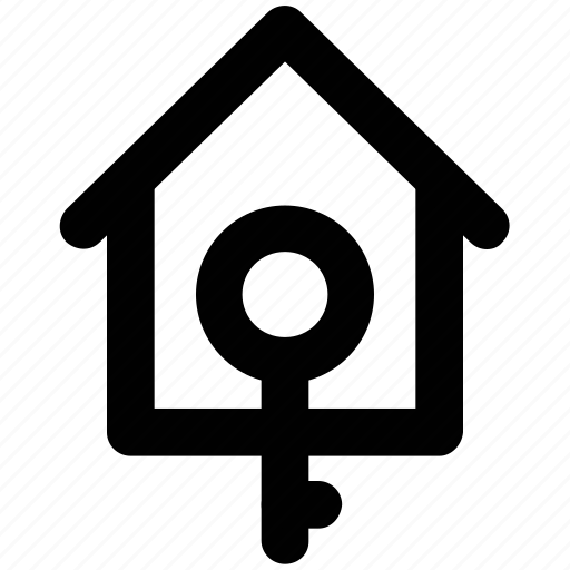 Home, home investment, home ownership, insurance, key sign, property, real estate icon - Download on Iconfinder