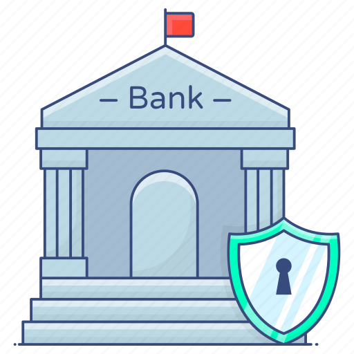 Bank, security, bank security, bank protection, secure bank, safe bank, bank insurance icon - Download on Iconfinder