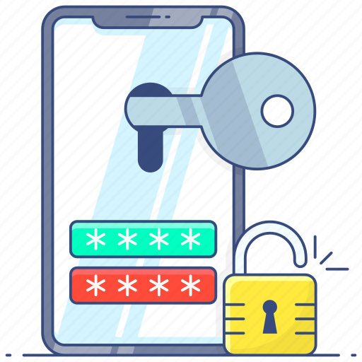 Mobile, access, mobile access, mobile key, secure phone, secure mobile, security access icon - Download on Iconfinder