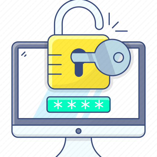 Secure, password, system security, system protection, secure computer, locked system, secure password icon - Download on Iconfinder