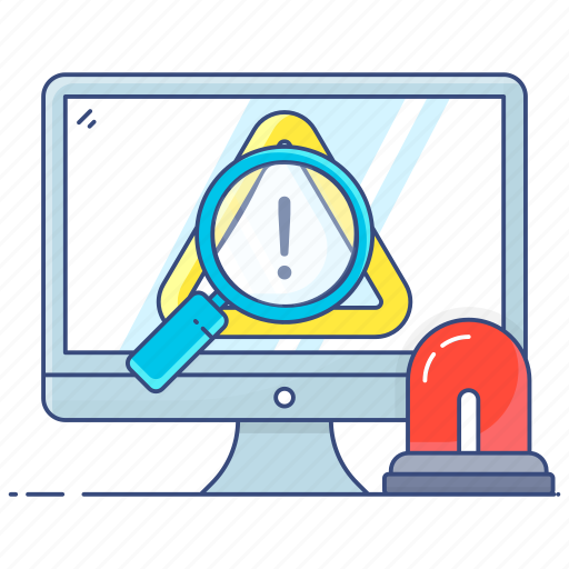 Security, alert, security alert, security alarm, danger alarm, computer security alert, security attention icon - Download on Iconfinder