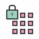 lock, mobile, passcode, phone, screen, security, smartphone