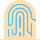 fingerprint, scan, security, sensor 
