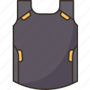 bulletproof, vest, body, protection, shield