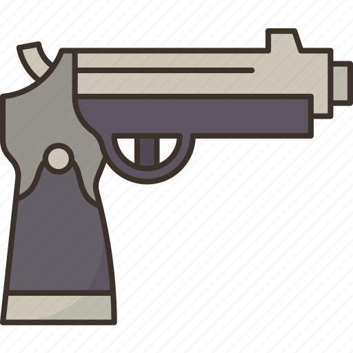 Gun, pistols, weapon, crime, shot icon - Download on Iconfinder