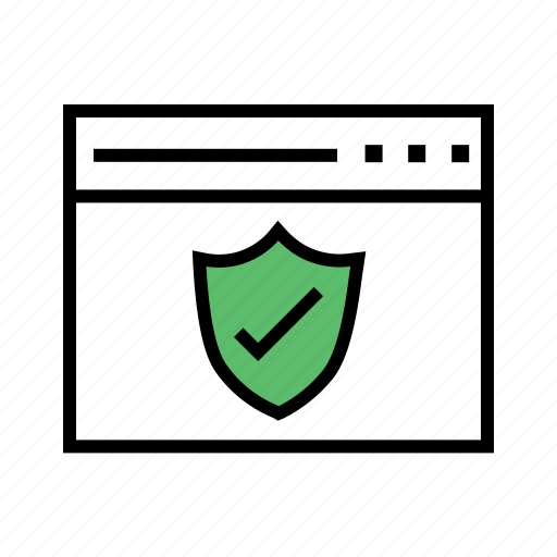 Antivirus protected, privacy, safe, secured website, sheild, web security icon - Download on Iconfinder