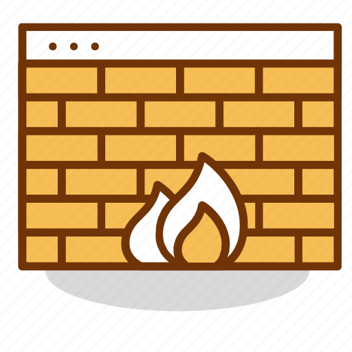 Firewall, internet, page, protection, safety, wall, web icon - Download on Iconfinder