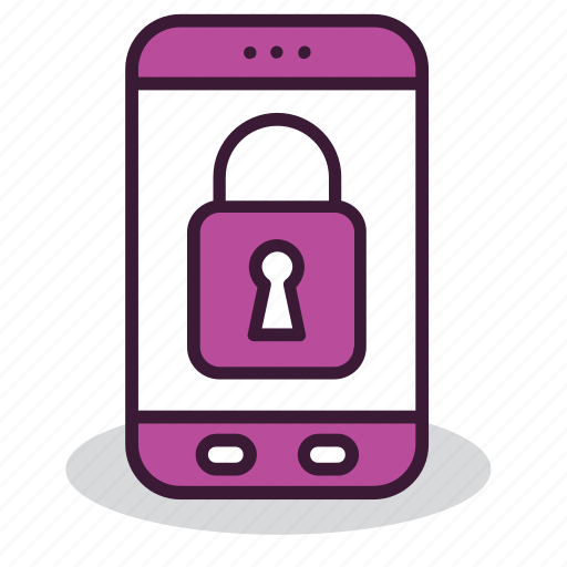 Data, lock, mobile, padlock, protection, security, smartphone icon - Download on Iconfinder